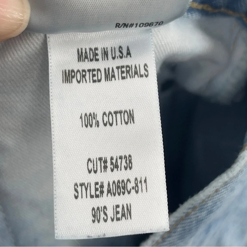 AGOLDE 90's Mid Rise Loose Fit Jeans in Fall Out - Picture 13 of 14